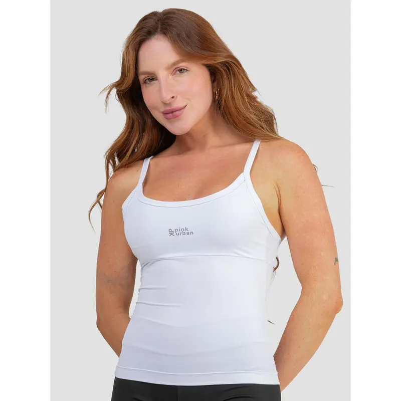 Regata branca frontal